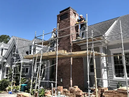Chimney Rebuilding in Wilton, CT