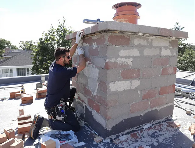Advanced chimney repair process by Lewisboro Chimney Sweep in Lewisboro, NY