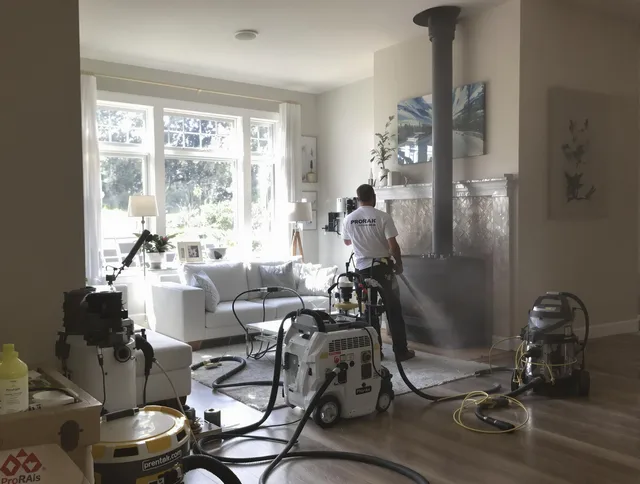 Soot removal service by Lewisboro Chimney Sweep for a fireplace in Lewisboro, NY